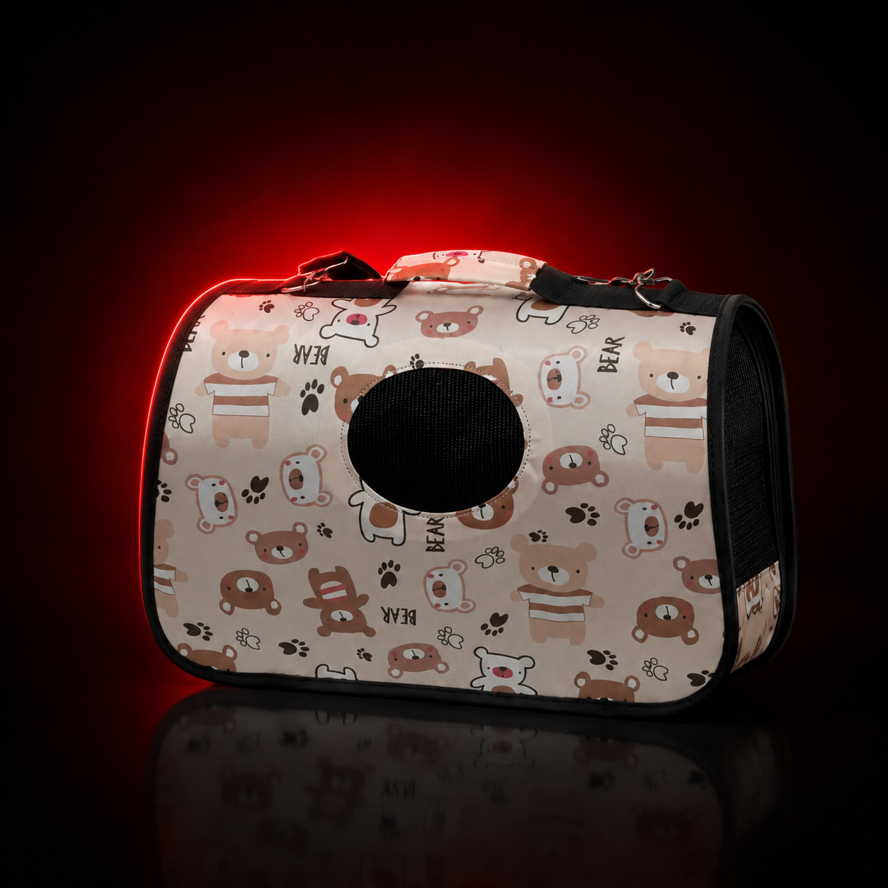 GuacalPet Pro sobre fondo oscuro con luz roja