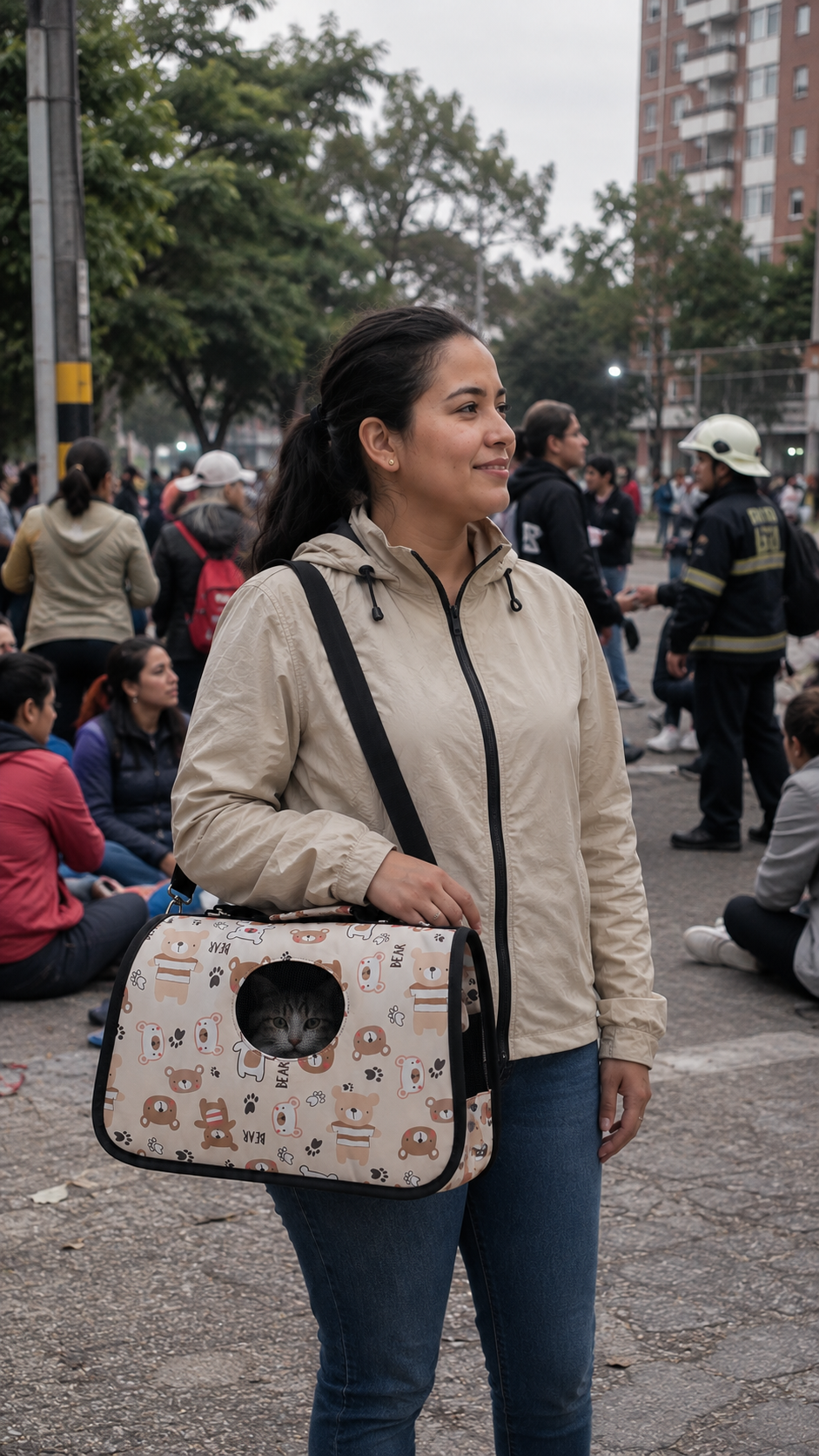 El día que toque salir rápido, tu mascota también sale contigo